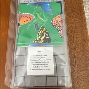 Butterfly Puzzle Game with Colorful Design